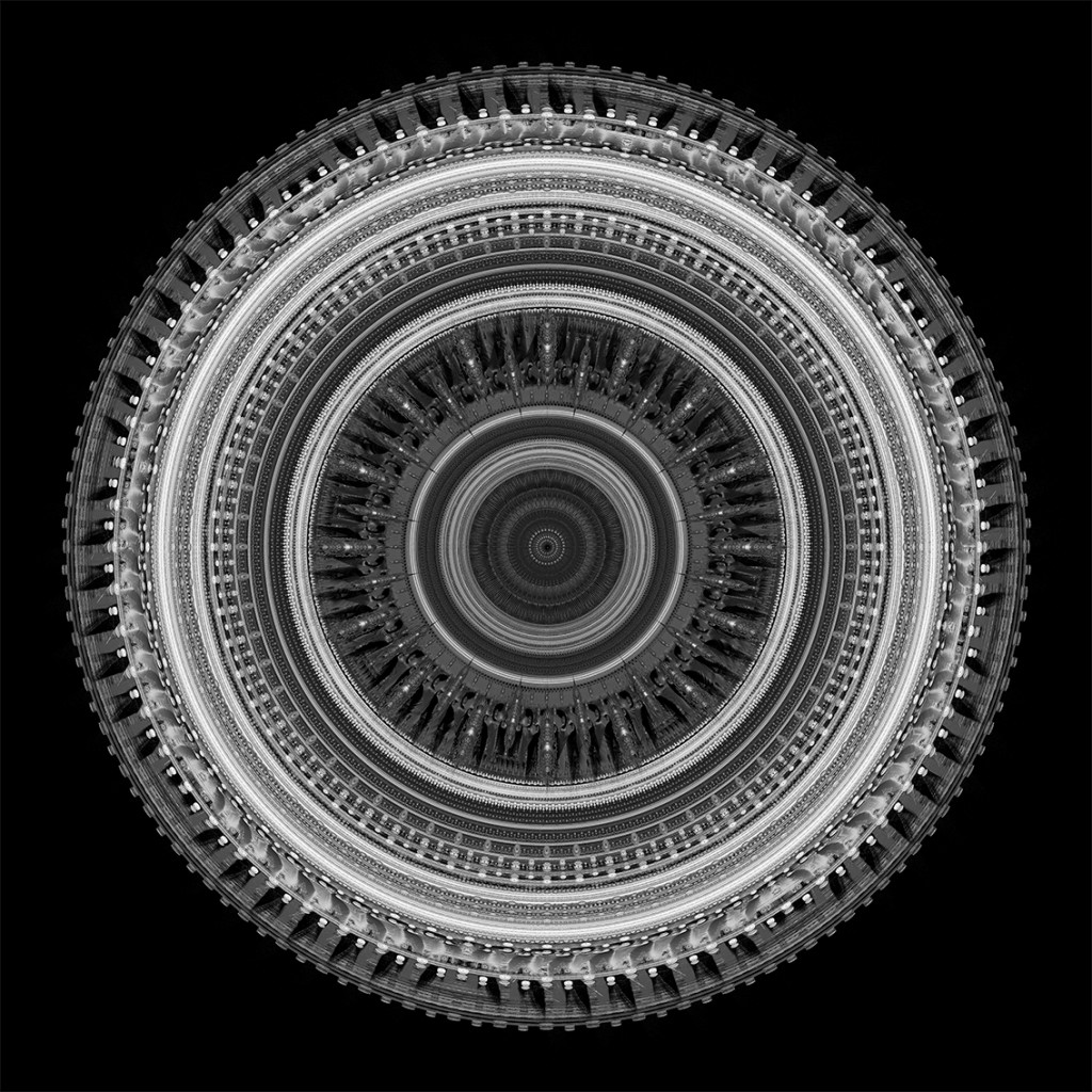 mandala_wheel [on:] 2015 100 x 100 cm bis 200x200